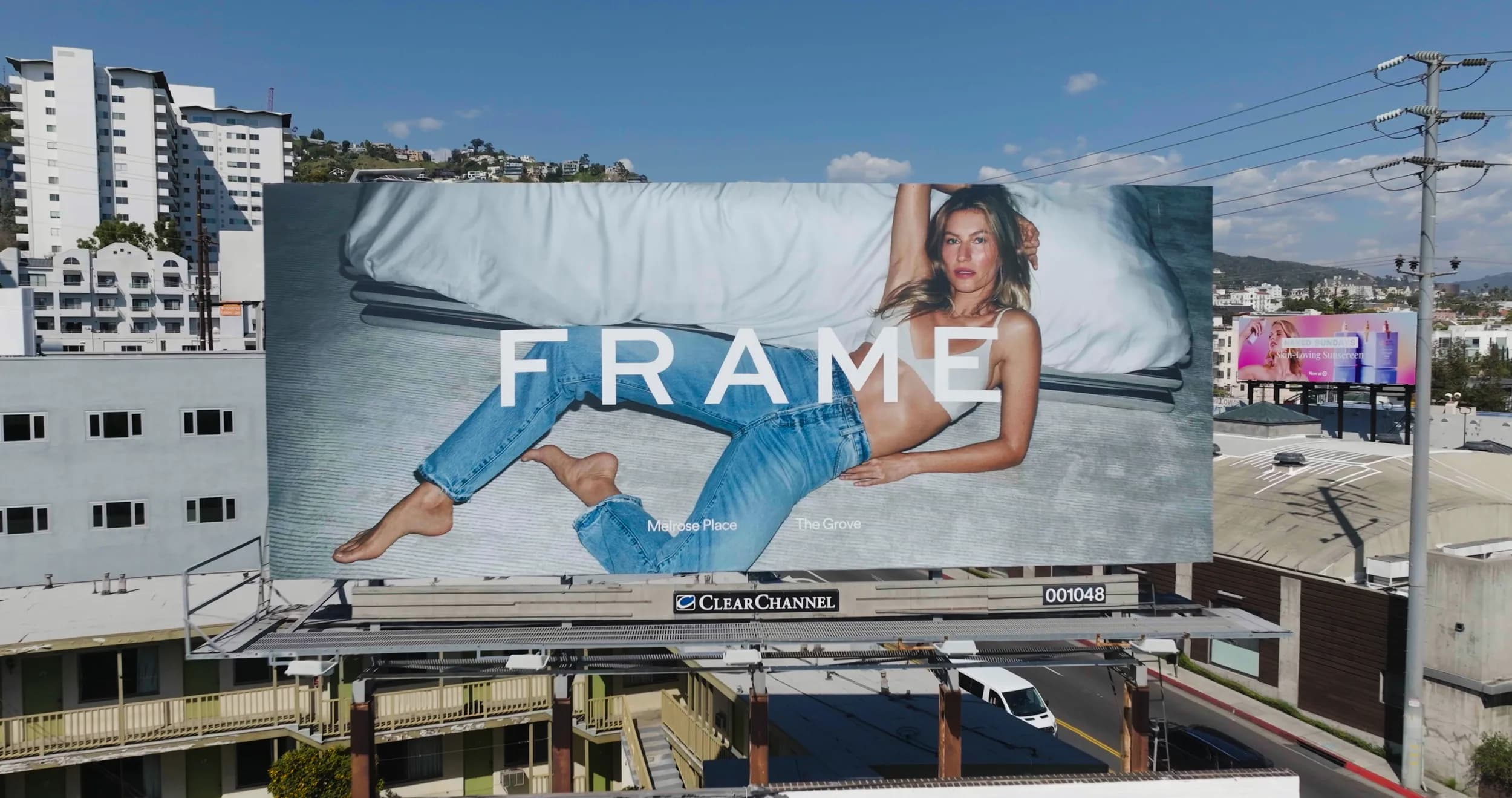 FRAME — Billboard, Sunset Strip, Los Angeles