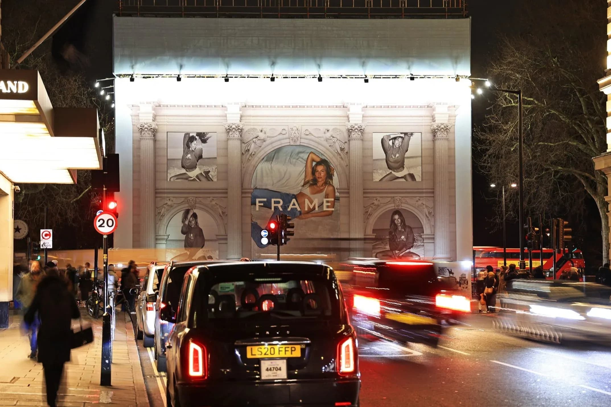 FRAME — Landmark Projection, Marble Arch, London