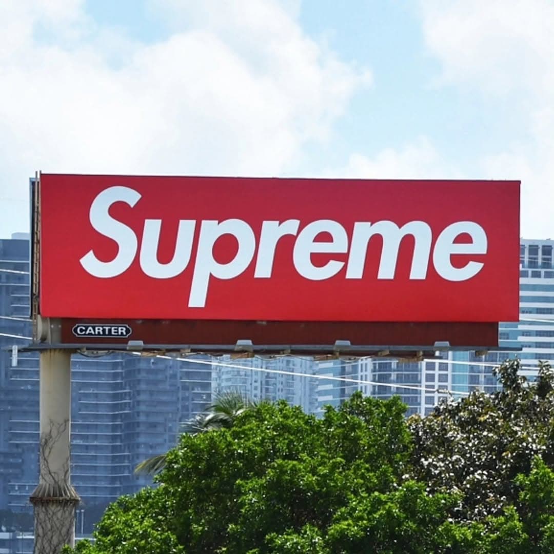 Supreme — Out-of-Home, New York · Los Angeles · Miami (Spring 2025)